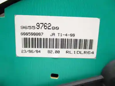 Gebrauchtes Autoersatzteil instrumententafel zum peugeot 206 berlina 1.4 hdi oem-iam-referenzen 9655976280  