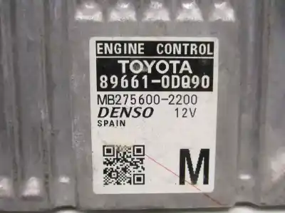 Second-hand car spare part ecu engine control for toyota yaris (p13) 1nr oem iam references 896610d090  