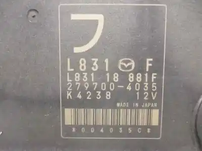 Pièce détachée automobile d'occasion calculateur moteur ecu pour mazda mx-5 (nc) l828 références oem iam l83118881f 2797004035 denso 