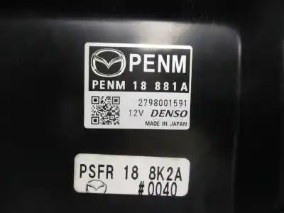 Second-hand car spare part ecu engine control for mazda cx-3 (dk) pe oem iam references 2798001591  