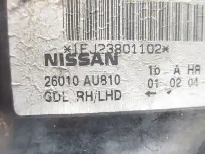 İkinci el araba yedek parçası sag far için nissan primera berlina (p12) d-yd22 oem iam referansları 26010au810  
