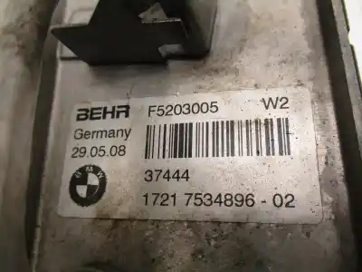 Gebrauchtes Autoersatzteil motorölkühler zum bmw serie 5 berlina (e60) n53b30a oem-iam-referenzen 17217534896  