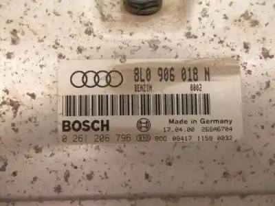 Pièce détachée automobile d'occasion calculateur moteur ecu pour audi s3 (8l) apy références oem iam 8l0906018n 0261206796 bosch 