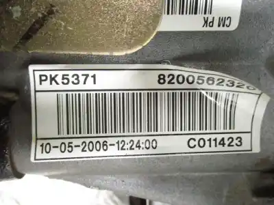 Pièce détachée automobile d'occasion boîte de vitesses pour renault master 2.5 d /g9u a6 références oem iam pk5371  