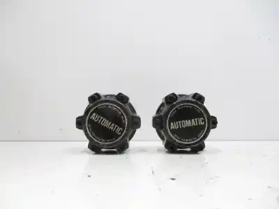 Peça sobressalente para automóvel em segunda mão cubos de roda por nissan terrano/terrano.ii (r20) 2.7 turbodiesel referências oem iam  automaticos 2 unidades 