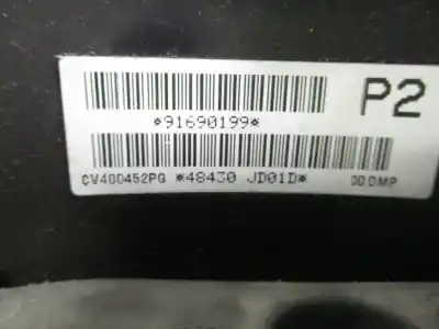 Second-hand car spare part steering wheel for nissan qashqai (j10) d-k9k oem iam references 48430jd01d  