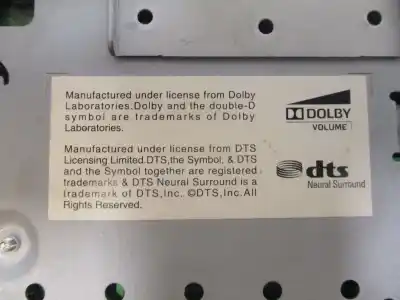 İkinci el araba yedek parçası ses sistemi / radyo cd için mitsubishi outlander (gf0/gg0) 4n14 oem iam referansları 8701a409  