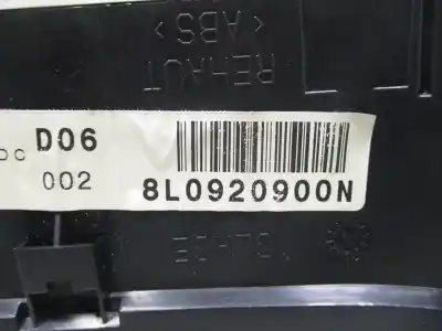 Second-hand car spare part dashboard for audi a3 (8l) akl oem iam references 8l0920900n  