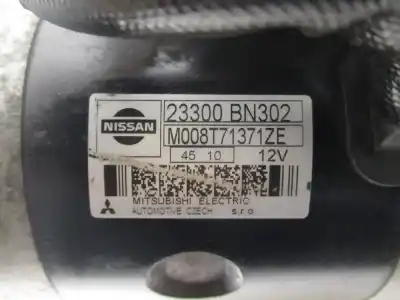 Pezzo di ricambio per auto di seconda mano motorino di avviamento per nissan almera (n16/e) yd22ddti riferimenti oem iam 23300bn302  