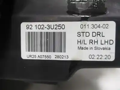 İkinci el araba yedek parçası sag far için kia sportage (sl) d4fd oem iam referansları 921023u250  