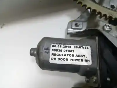 Pezzo di ricambio per auto di seconda mano alzacristalli posteriore destro per toyota verso (aur2/zgr2) n47c16a riferimenti oem iam 698300f041  