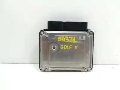 İkinci el araba yedek parçası ecu motor kontrol cihazi için volkswagen golf v (1k1) (10.2003) bxe oem iam referansları 03g906021kh  