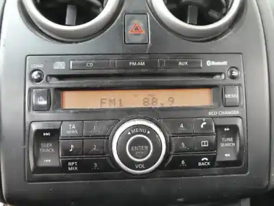 Peça sobressalente para automóvel em segunda mão Sistema De áudio / Rádio Cd por NISSAN QASHQAI (J10) D-K9K Referências OEM IAM   