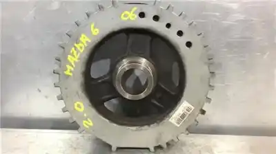 Second-hand car spare part crankshaft pulley for mazda 6 fastback (gh) 2.0 mzr oem iam references 1205122352
