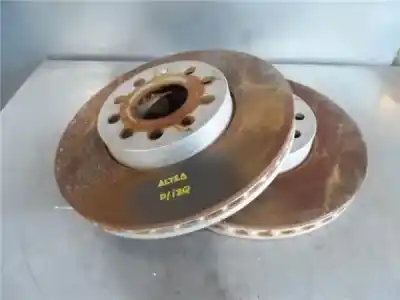Peça sobressalente para automóvel em segunda mão disco de travão dianteiro por seat altea (5p1) 1.4 tsi referências oem iam 5q0615301f