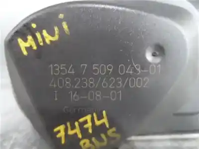 Автозапчастина б/у коробка метелика для mini mini (r50,r53) 1.6 16v cat посилання на oem iam 1354750904301  408238623002