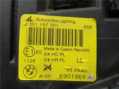Second-hand car spare part left headlight for bmw serie 3 compacto (e46) 1.8 316ti oem iam references 63126902747 63127165769 , bmw | 63126902745 , bmw | 63128380175 , bmw 