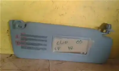 Tweedehands auto-onderdeel rechts zonnescherm voor renault clio ii (xbo) 1.5d dci 65cv oem iam-referenties 8200240038