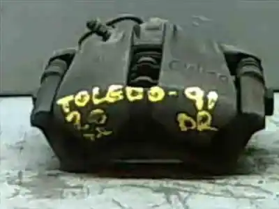 Second-hand car spare part front right brake caliper for seat toledo (1l) 2.0 i oem iam references 1h0615124c  