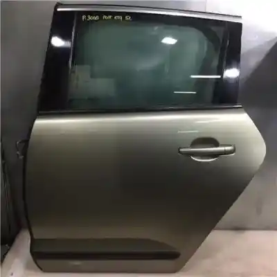Peça sobressalente para automóvel em segunda mão porta do automóvel traseira esquerda por peugeot 3008 1.6 hdi referências oem iam 9006q1