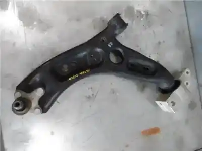 Peça sobressalente para automóvel em segunda mão braço de suspensão inferior esquerdo dianteiro por seat altea (5p1) 1.4 tsi referências oem iam 1k0199231k