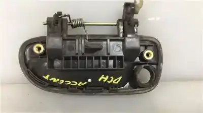 Автозапчастина б/у зовнішня ручка передня прав для hyundai accent ii (lc) 1.3 посилання на oem iam 8266025000  767721