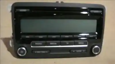 Peça sobressalente para automóvel em segunda mão sistema de áudio / rádio cd por seat altea (5p1) 1.4 tsi referências oem iam 5p0035186