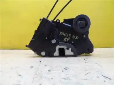 Автозапчастина б/у передній правий центральний замок для toyota yaris (ksp9/scp9/nlp9) 1.4 turbodiesel cat посилання на oem iam 697500d050  