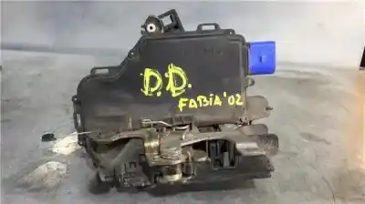 Second-hand car spare part front right central locking system for skoda fabia (6y2/6y3) 1.4 16v oem iam references 3b1837016cc  