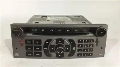 Gebrauchtes Autoersatzteil audiosystem / radio-cd zum peugeot 407 sw 2.0 hdi 135 oem-iam-referenzen 96565708yw  