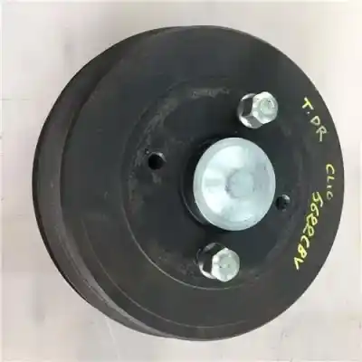 Second-hand car spare part rear brake drum for renault clio ii fase ii (b/cb0) 1.2 authentique oem iam references 432026294r
