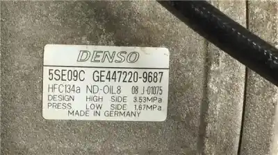 Second-hand car spare part air conditioning compressor for mitsubishi colt cz3 berl. 5 (z30a) 1.1 inform (d) oem iam references ge4472209687  5se09c
