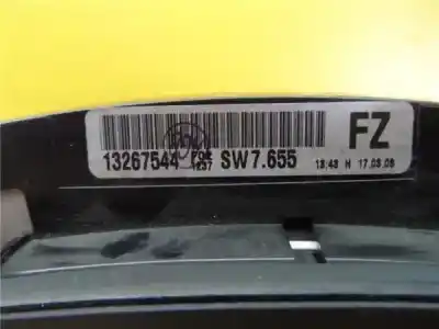 Автозапчасти б/у приборная доска за opel zafira / zafira family b (a05) 1.9 cdti (m75) ссылки oem iam 13267544sw7655fz  