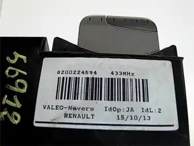 Second-hand car spare part ignition switch for renault laguna ii (bg0/1_) 1.6 16v (bg0a, bg0l) oem iam references 8200224594  