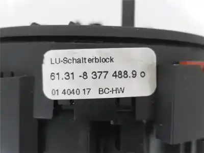 Second-hand car spare part indicator switch for bmw serie 3 compacto (e46) 2.0 318ti oem iam references 8363668 61318363668 , bmw 8363669