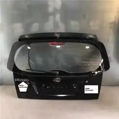 Second-hand car spare part tailgate for kia picanto (sa) 1.1 oem iam references 7370007020