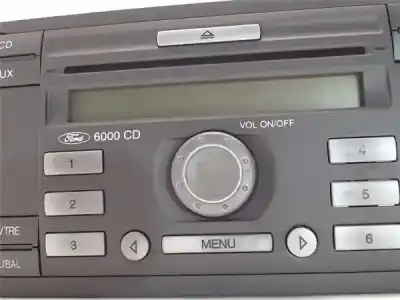 Piesă de schimb auto la mâna a doua sistem audio / cd radio casetofon pentru ford fusion (cbk) 1.4 tdci cat referințe oem iam 6s6118c815af  