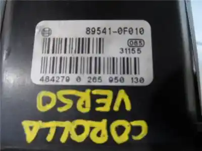 Peça sobressalente para automóvel em segunda mão abs por toyota corolla verso (e12) 2.0 d4d referências oem iam 445400f010  0265225284