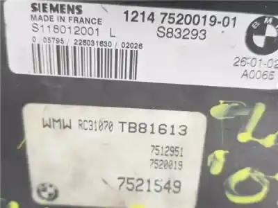 Second-hand car spare part ecu engine control for mini mini (r50,r53) 1.6 16v cat oem iam references 1214752001901  s118012001l