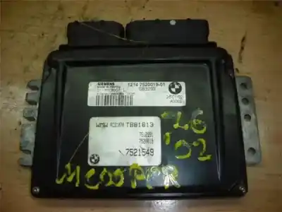 Автозапчасти б/у блок управления двигателем за mini mini (r50,r53) 1.6 16v cat ссылки oem iam 7520019