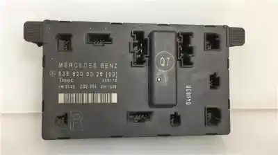 Peça sobressalente para automóvel em segunda mão centralina de motor uce por mercedes-benz vito (w639) basic, combi 111 cdi compacto (639.601) referências oem iam 6398200326