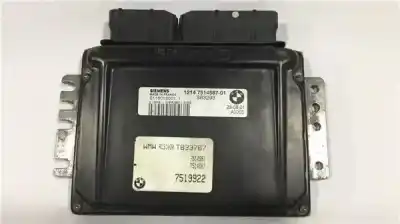Автозапчасти б/у блок управления двигателем за mini mini (r50,r53) 1.6 16v cat ссылки oem iam 1214751458701