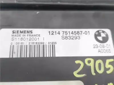 Second-hand car spare part ecu engine control for mini mini (r50,r53) 1.6 16v cat oem iam references 1214751458701  s118012001i