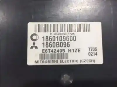 Second-hand car spare part ecu engine control for mitsubishi colt cz3 berl. 5 (z30a) 1.1 inform (d) oem iam references 1860b096  1860109600
