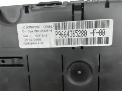 Автозапчастина б/у панель інструментів для citroen c4 picasso i monospace (ud_) 1.6 hdi посилання на oem iam p9664365280  28120324