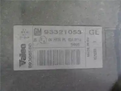 Автозапчасти б/у правая фара за opel meriva a monospace (x03) 1.7 dti (e75) ссылки oem iam 93321053  