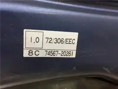 Автозапчастина б/у капок для toyota yaris (ncp1/nlp1/scp1) 1.4 d-4d linea luna посилання на oem iam 7456720261  