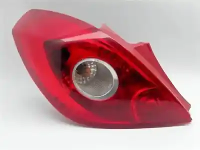 Second-hand car spare part left tailgate light for opel corsa d 1.0 catch me oem iam references 13186350