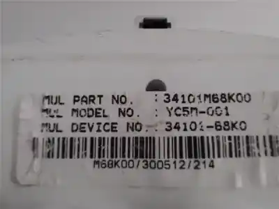 Peça sobressalente para automóvel em segunda mão quadrante por suzuki alto (amf310) 1.0 referências oem iam 34101m68k00  