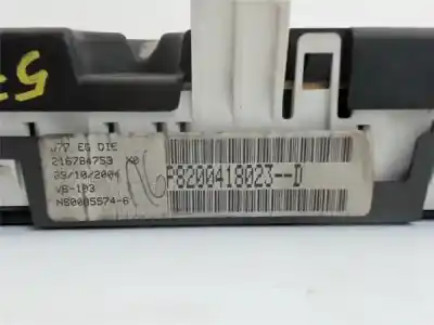 Pièce détachée automobile d'occasion compteur de vitesse tableau de bord pour renault modus / grand modus (f/jp0_) 1.5 dci (fp0d, jp0d) références oem iam 216784753  